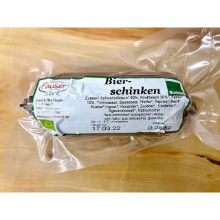 Bierschinken ca. 250g im Darm