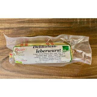 Delikatessleberwurst ca. 130g im Darm
