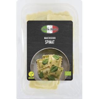 Maultaschen mit Spinat und Tofu