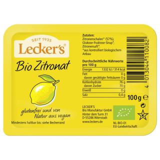 Zitronat vegan und glutenfrei