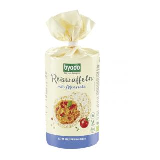 Reiswaffeln mit Meersalz (glutenfrei)