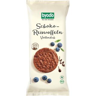 Schoko Disk Vollmilch-Reiswaffel