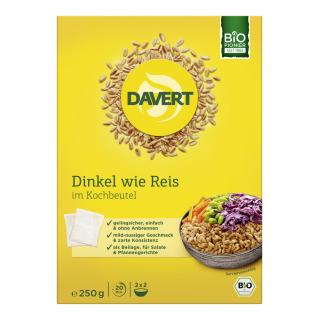 Dinkel wie Reis im Kochbeutel