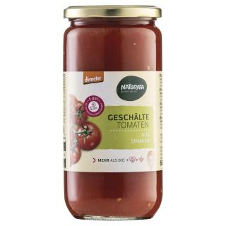 Tomaten geschält in Tom saft