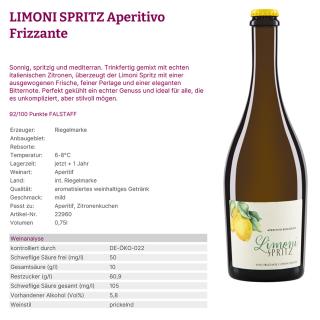 LIMONI SPRITZ Aperitivo Frizzante