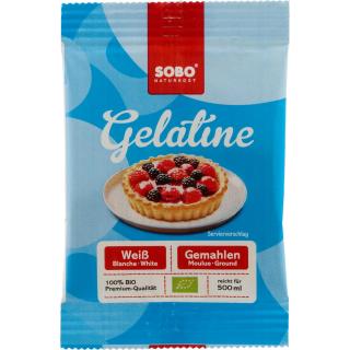 Bio Gelatine gemahlen