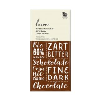 Zartbitter mit 60% Cacao