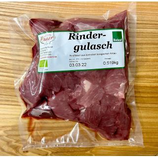 Rindergulasch ca. 500g vakuum.