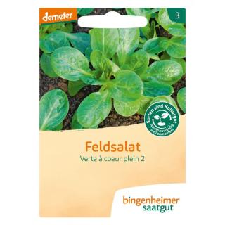 Feldsalat Dunkelgrüner Vollherziger - Saatgut