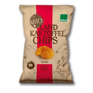 Kartoffelchips Tomate (würzig)