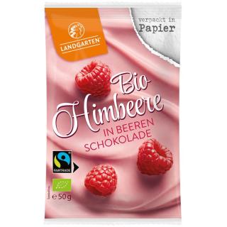 Himbeere in Beeren-Schokolade