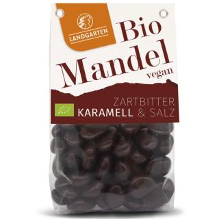 Mandeln in Zartbitter-Schokolade Karamell & Salz