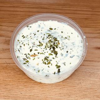 Ziegenfrischkäse mit Schnittlauch - 1 Portion im Glas (ca. 150g)