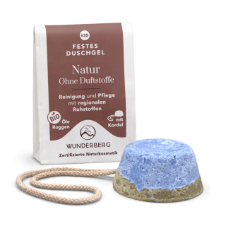 Festes Duschgel Natur, 80g