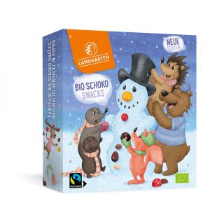 Adventskalender mit Bio-Schoko-Snacks 2025