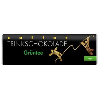 Grüntee Trinkschokolade - vegan