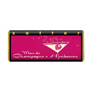 Marc de Champagne + Himbeeren (Alk.)