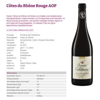 Côtes du Rhône rot
