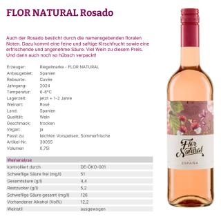 FLOR NATURAL Rosado 2022