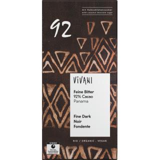 Feine Bitter mit 92% Cacao