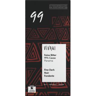 Feine Bitter mit 99% Cacao