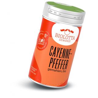 Cayenne-Pfeffer gemahlen - Gewürzstreuer