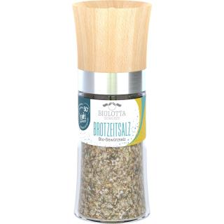 Brotzeit Gewürzsalz grob - Holzmühle mit Keramiklaufwerk