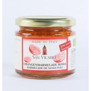 Orangenmarmelade rossa aus frischen Früchten
