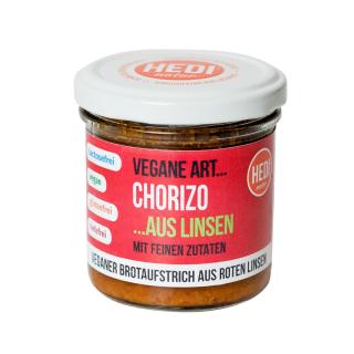 Vegane Art Chorizo mit feinen Zutaten