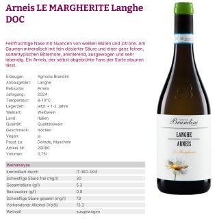 Arneis Langhe DOC LE MARGHERITE 2021 Brandini